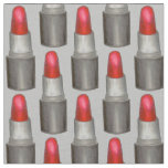 Gray Red Lipstick Tubes Cosmetics Makeup Beauty Fabric