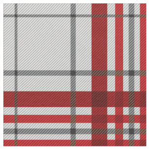 Red, Gray and Black Plaid Cotton Flannel Fabric – Nature's Fabrics