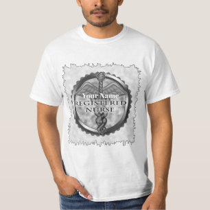 Gray Registered Nurse T-Shirt