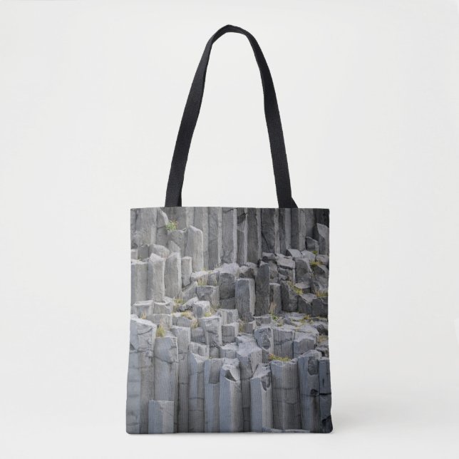 Gray rock formation tote bag (Front)