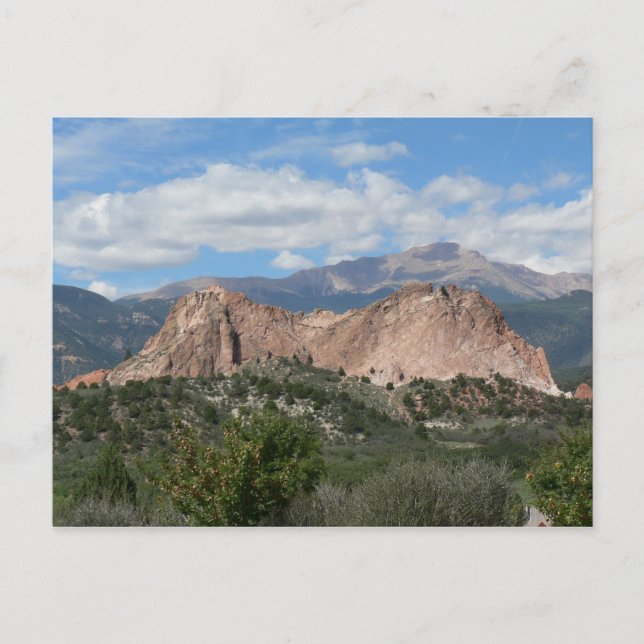 Gray Rock, Garden of the Gods, Colorado Postcard (Front)