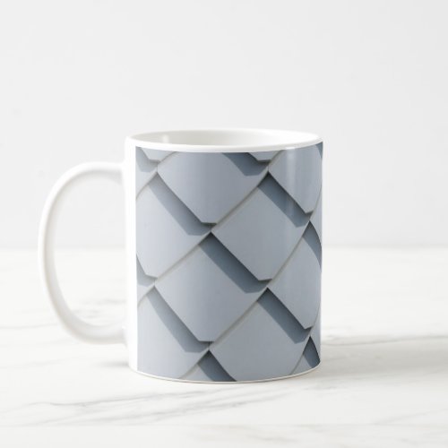 Gray roof shingles coffee mug