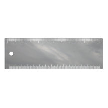 Gray Ruler, Love for Gray Sky, Gray Clear Acrylic