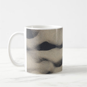 Gray sand coffee mug