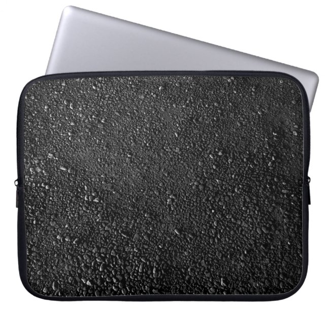Gray sand laptop sleeve (Front)