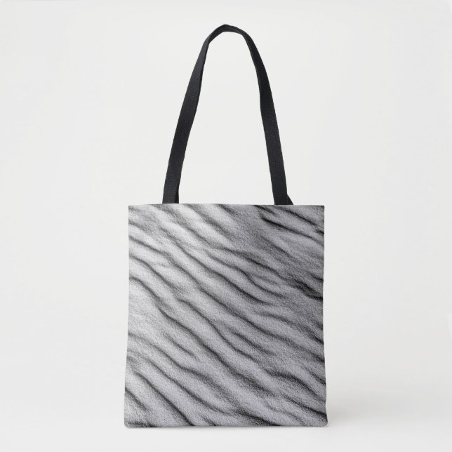 Gray sand tote bag (Front)