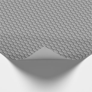 Gray Scale Pattern Cool Chic Wrapping Paper