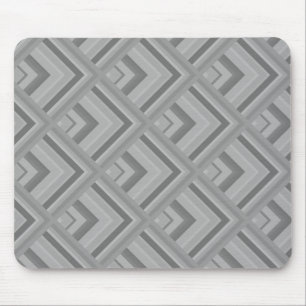 Gray scale pattern mouse pad