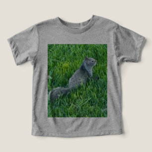 Gray Sciuniri (squirrel) on Toddler T-shirt