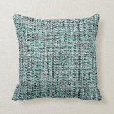 seafoam blue throw pillows