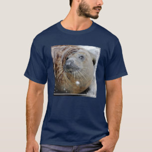 Gray Seal on Ice T-Shirt