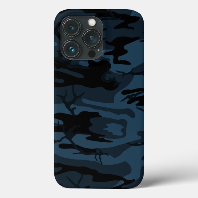 Gray Shadow Camo Case-Mate iPhone Case (Back)