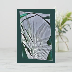 Gray shadows invitation