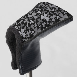Gray Shamrocks Golf Head Cover