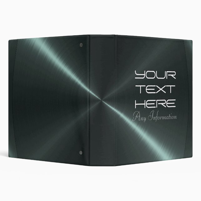 Gray shiny stainless steel metal binders (Background)