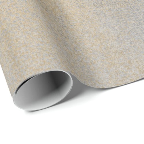 Gray Silver  Champaign Sepia Foxier Gold Abstract Wrapping Paper