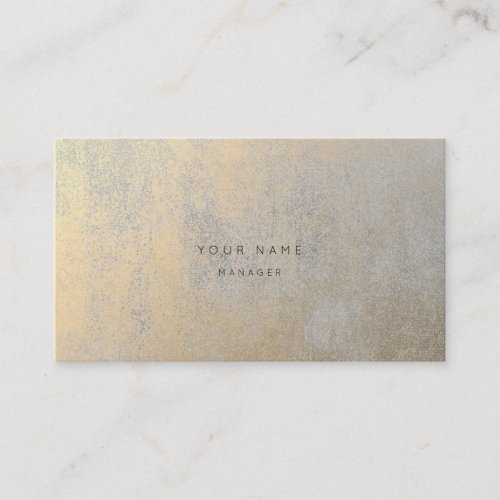 Gray Silver Gold Sepia Watercolor Appointment Card