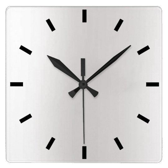 Gray Silver Graphite Ombre Minimal Black Square Wall Clock Zazzle Com - Square Shape Wall Clock Images Gray Silver Graphite Ombre Minimal Black Square Wall Clock Zazzle Com - Square Shape Wall Clock Images