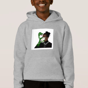 Gray Slatt Young Thug For Boys and Teens  Hoodie