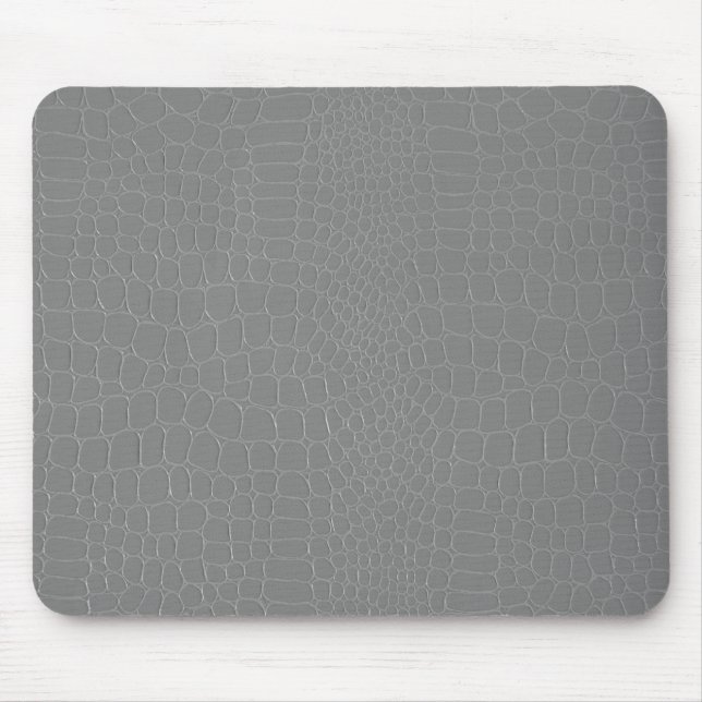 Gray Snakeskin Mouse Pad (Front)