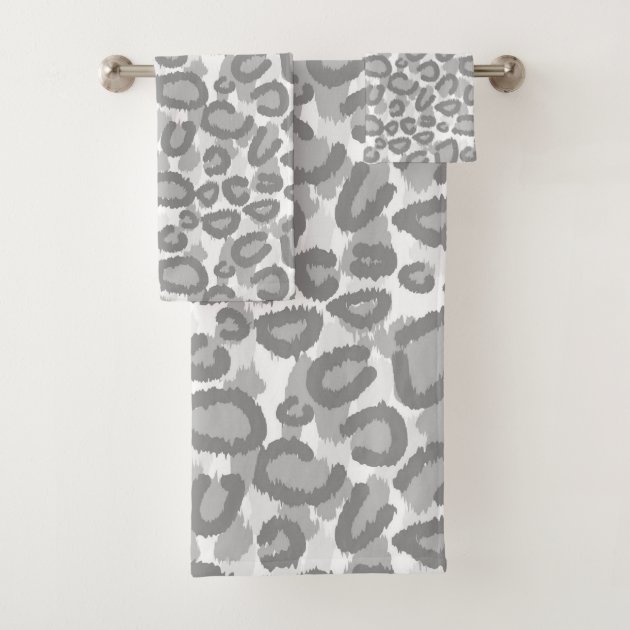 Animal print towels online bathroom accessories