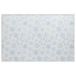 Gray Snowflakes on off white Fabric