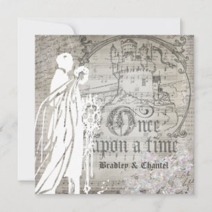 Gray Song Once Upon a Time Invitation
