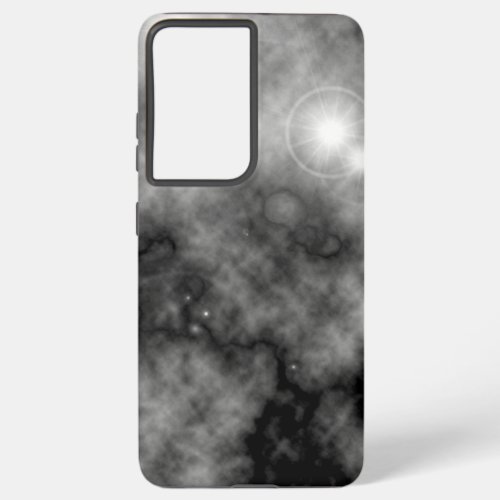 Gray Space Nebula and Supernova Samsung Galaxy S21 Ultra Case