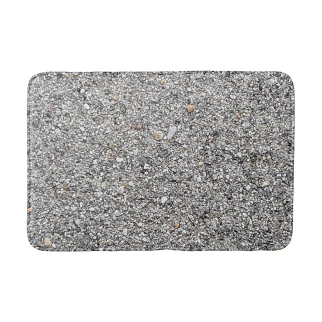 Gray Speckled Bath Mat  (Front)