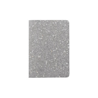 Gray Speckled Passport Holder