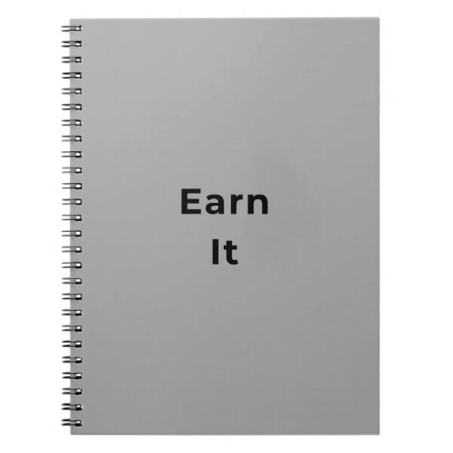 gray spiral photo notebook