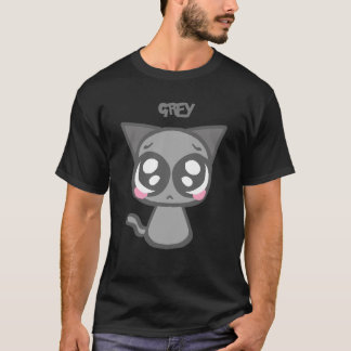 Gray Sprunki – Cute & Freckled Character Design T-Shirt