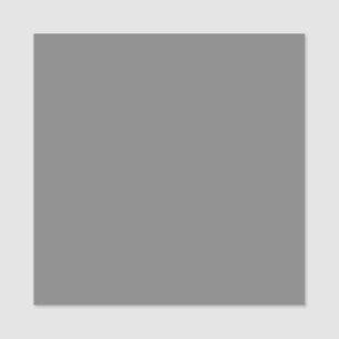 Gray Square Name Tag