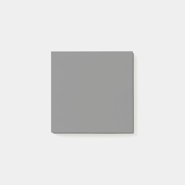 Gray Square Post-it Notes (Front)