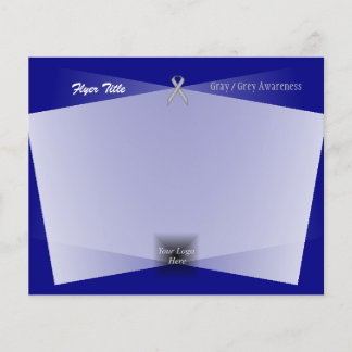 Gray Standard Ribbon by Kenneth Yoncich Flyer