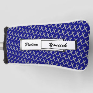 Gray Standard Ribbon by Kenneth Yoncich Golf Head Cover