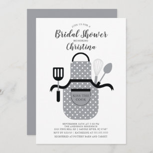 Kitchen Bridal Shower Invitation, Pampered Chef Bridal Shower Invite,  Digital Printable 