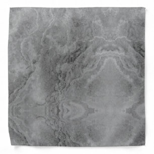 Gray Stone Pattern Bandana