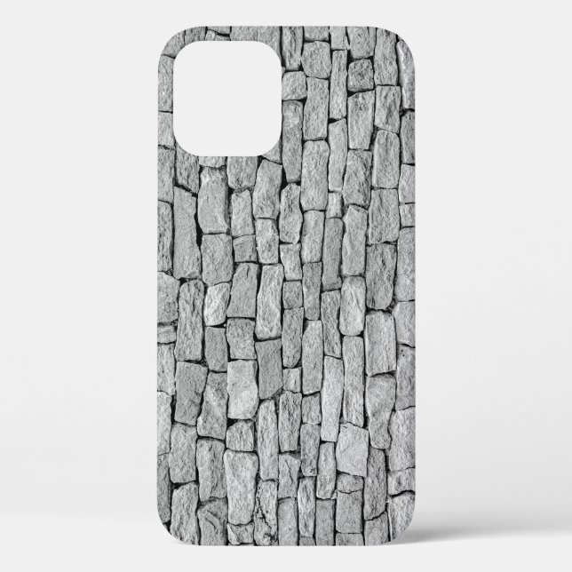 Gray stone wall, abstract background. Case-Mate iPhone case (Back)