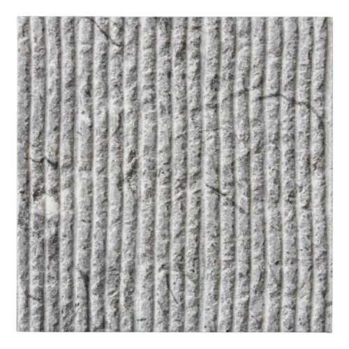 Gray stone wall texture Texture of stone wall wit Faux Canvas Print