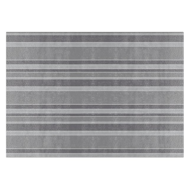 Gray stripes cutting board (Front)