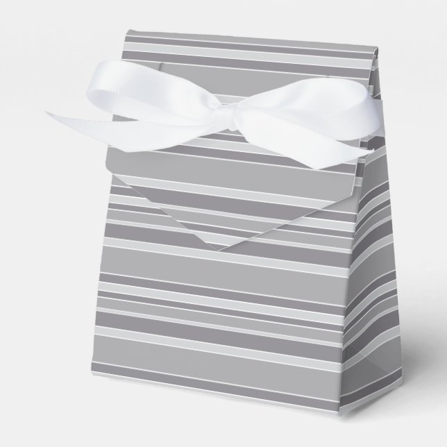 Gray stripes favor boxes (Front Side)