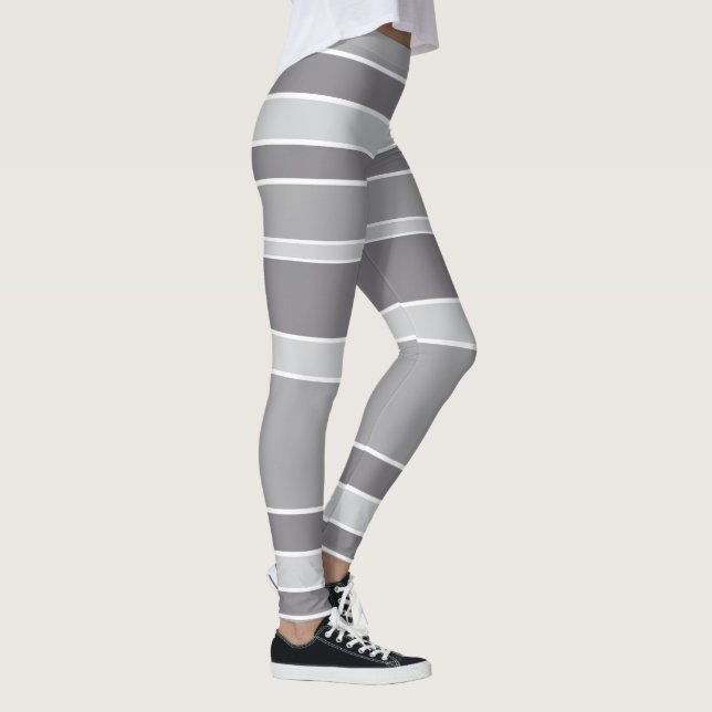 Gray stripes leggings (Right)