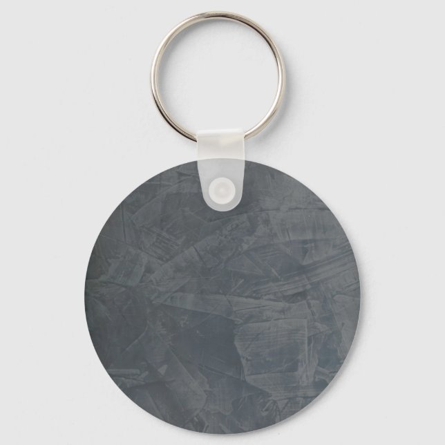 Gray Suede Keychain (Front)