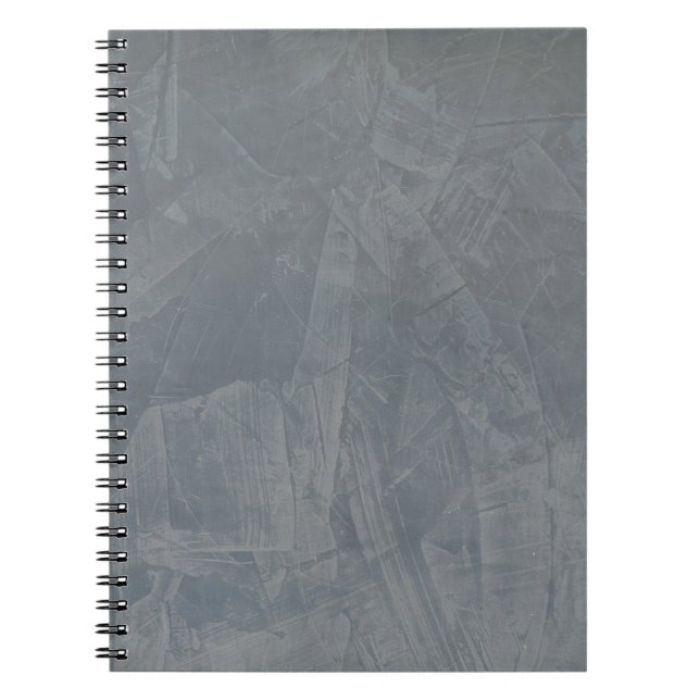 Gray Suede Notebook (Front)