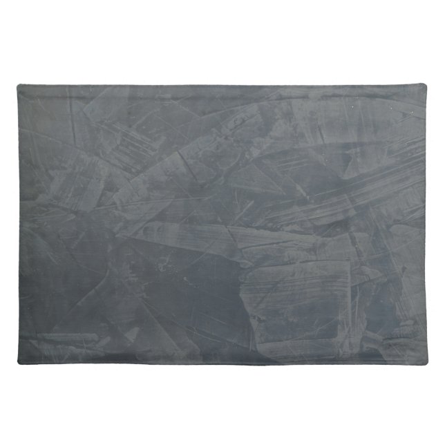 Gray Suede Placemat (Front)