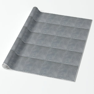 Gray Suede Wrapping Paper