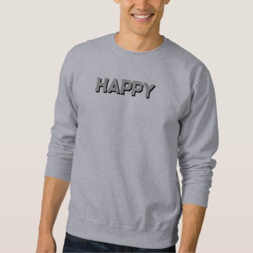 Gray sweatshirt for men and womens wear