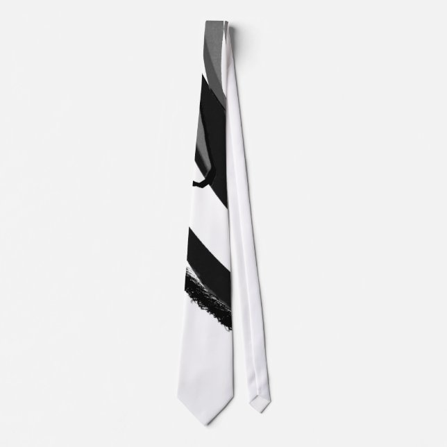 Gray swish tie (Front)