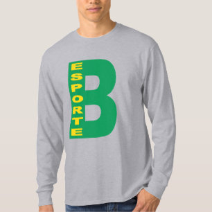 Gray T-shirt for man BRAZIL ESPORTE